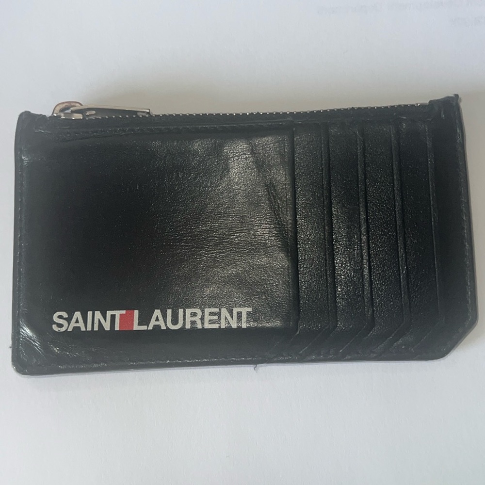 YSL card wallet coun wallet 100% Authentic with Original Dustbag and BOX